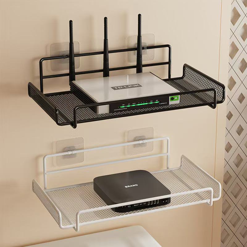 Power Tools Holder - ステンレス製壁掛けルーターシェルフ、穴あけ不要、省スペースオーガナイザー、テレビ台、キーホルダー、リビングルームの小物収納