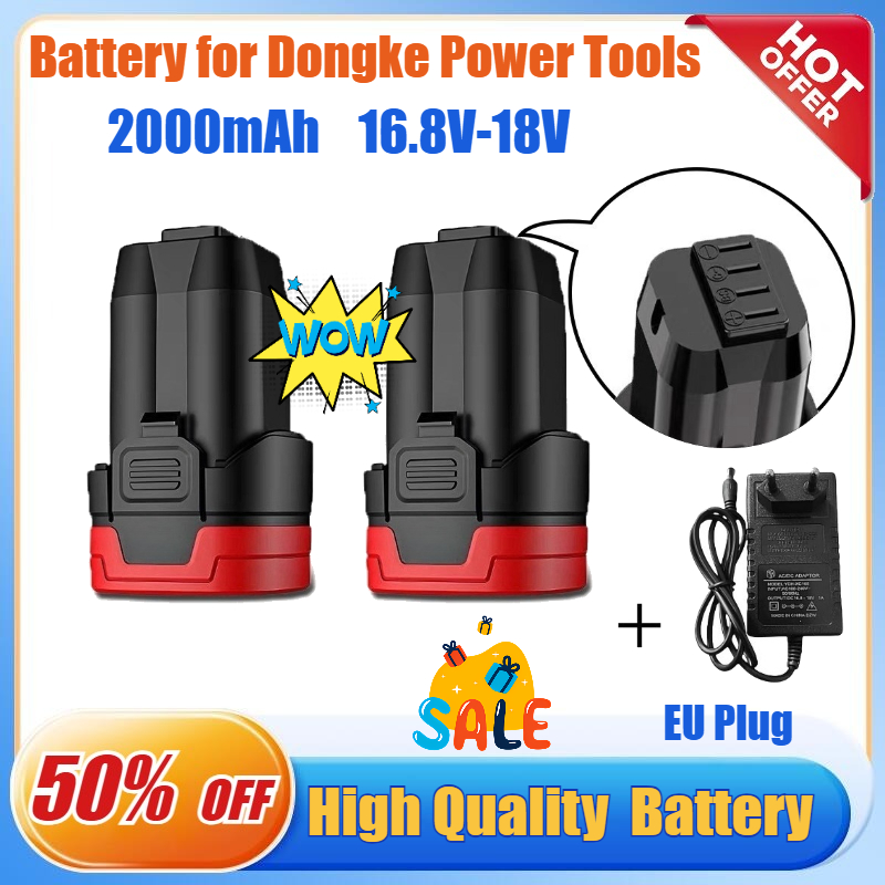 Power Tools Aeg - 16.8V/18V 2.0Ah バッテリー 東科 ブラシレスハンドドリル タッピング