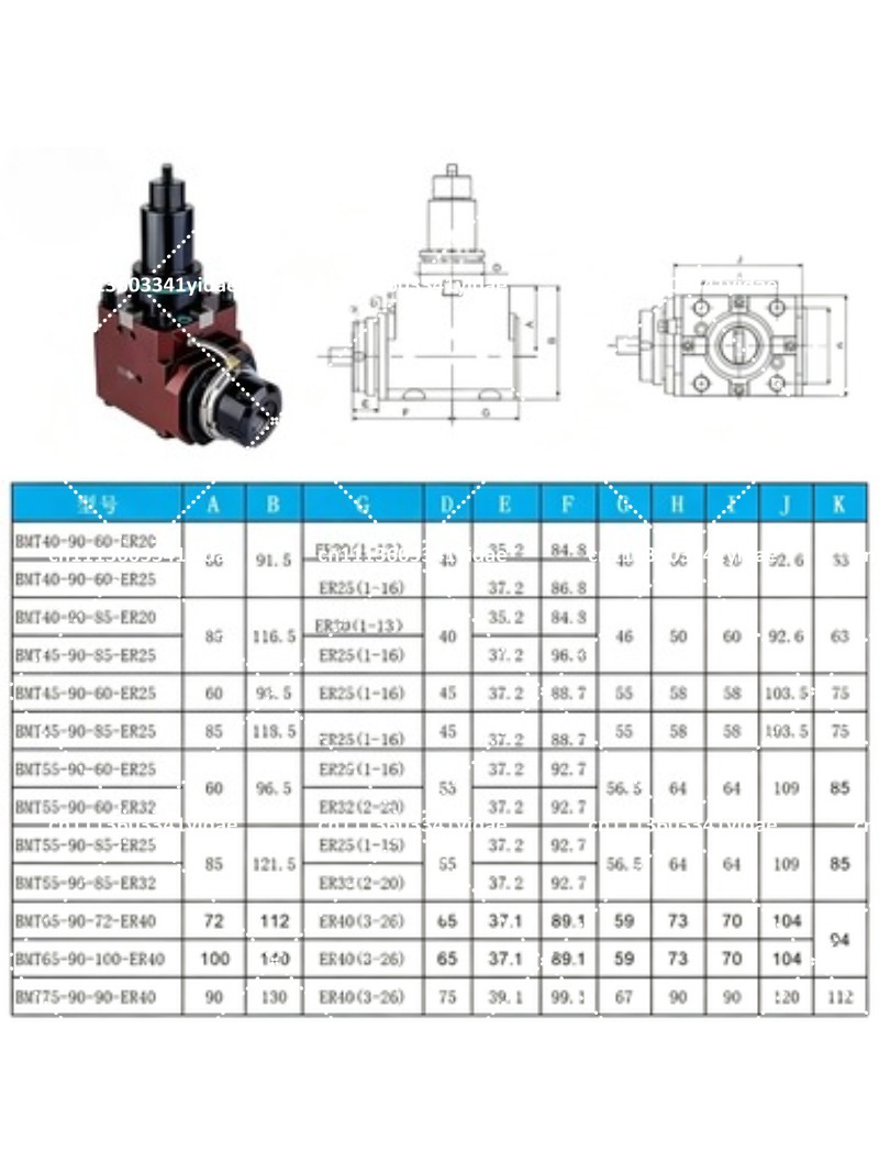 タレットツール旋盤フライス加工パワーヘッドZ軸0 °   ツ - Power Tools Holder のレビューと価格