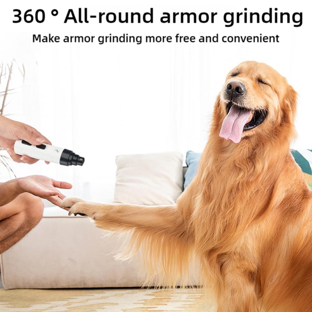 ペットネイルポリッシャー犬電動爪切り猫充電爪切りLED爪切り - Power Tools Cat のレビューと価格