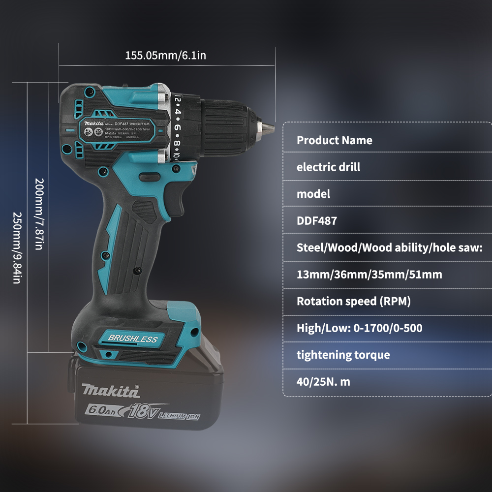 18V ブラシレスコードレスドリル 410W 40N·m 2 - Power Tools Aeg のレビューと価格