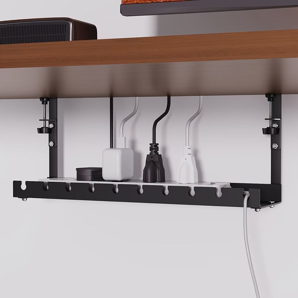 デスクトップケーブル管理トレイ、家庭用収納オーガナイザー、配 - Power Tools Storage のレビューと価格