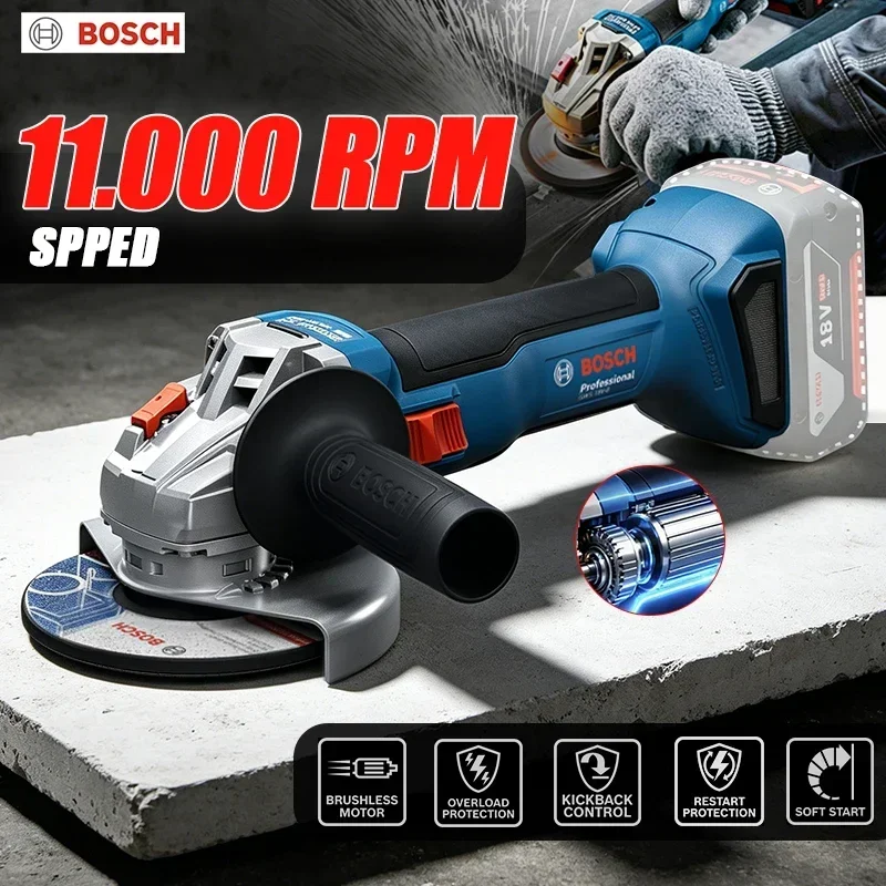 ボッシュ GWS 18V-8 コードレスアングルグラインダー - Power Tools Cordless のレビューと価格