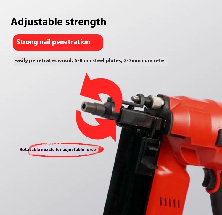 パワー100J-120J ガス不要 コンクリート釘打ち機 ヘ - Power Tools Cordless のレビューと価格