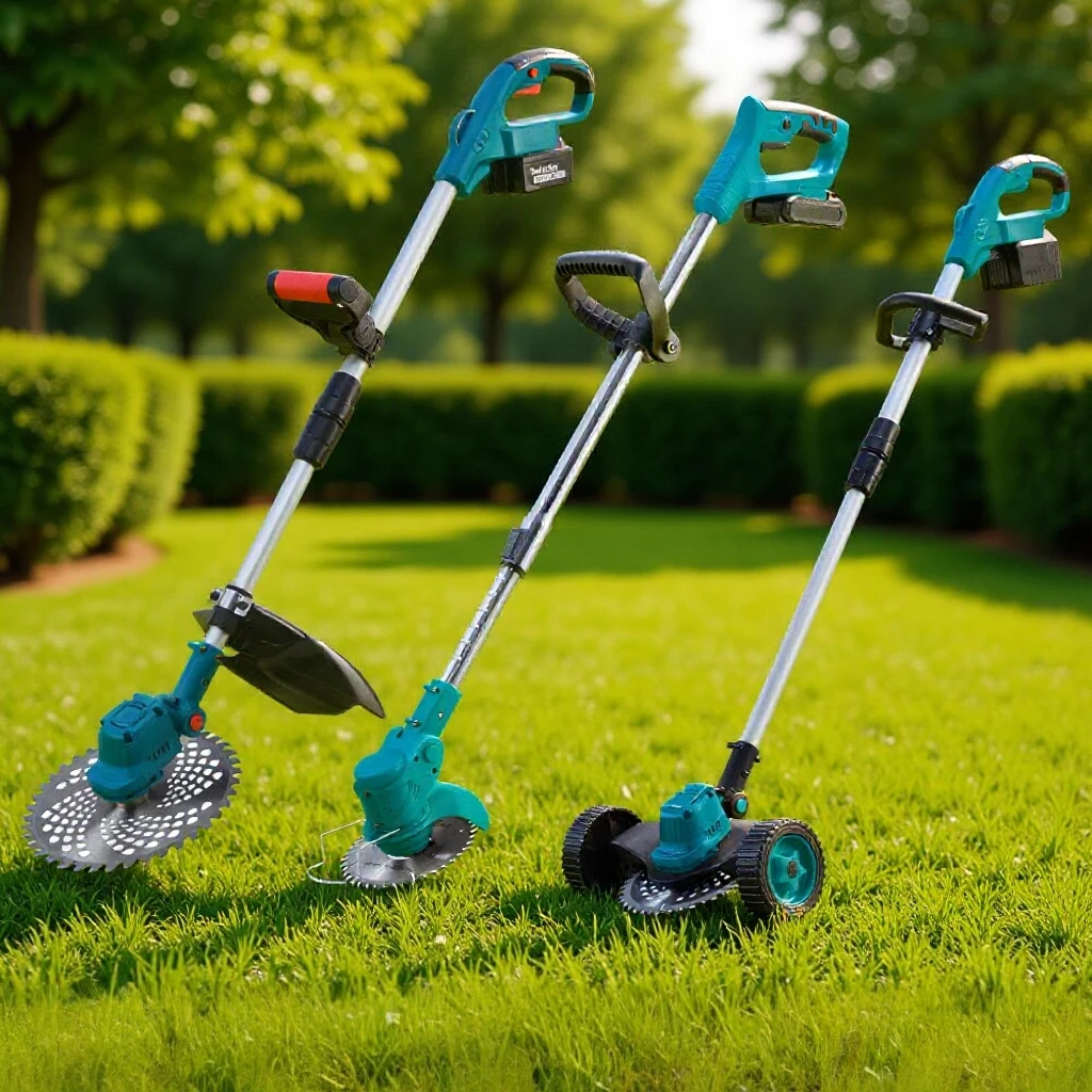 21V、10インチ、コードレス、ブラシレス式芝刈り機。リチウ - Power Tools Cordless のレビューと価格