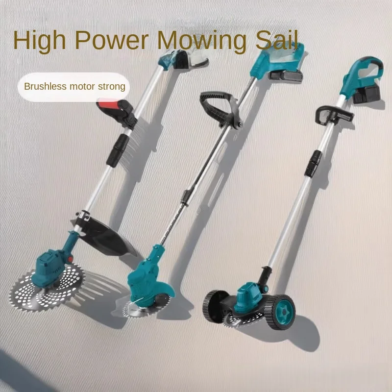 21V、10インチ、コードレス、ブラシレス式芝刈り機。リチウ - Power Tools Cordless のレビューと価格