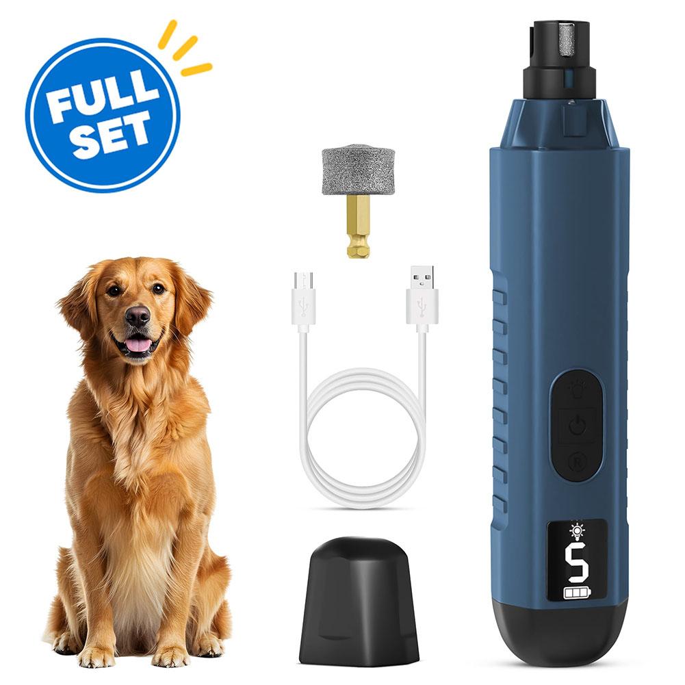 電動ペットネイルグラインダー 5段階速度調整、低騒音、犬猫用 - Power Tools Cat のレビューと価格