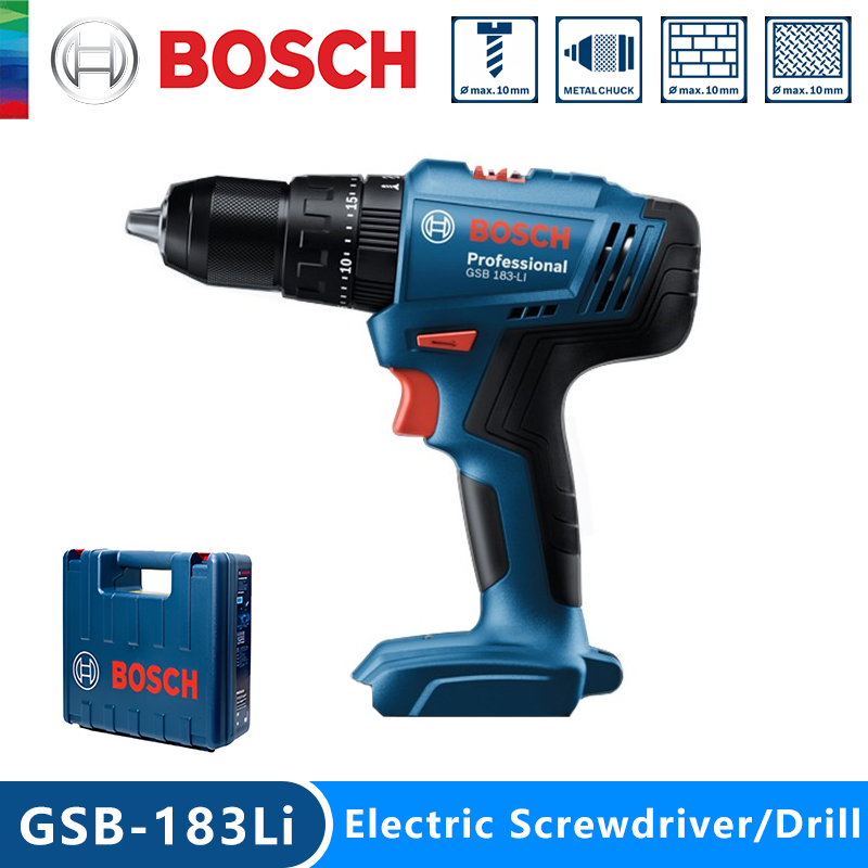 ボッシュ電動ドリル GSB183-LI ドライバー コードレ - Power Tools Use のレビューと価格