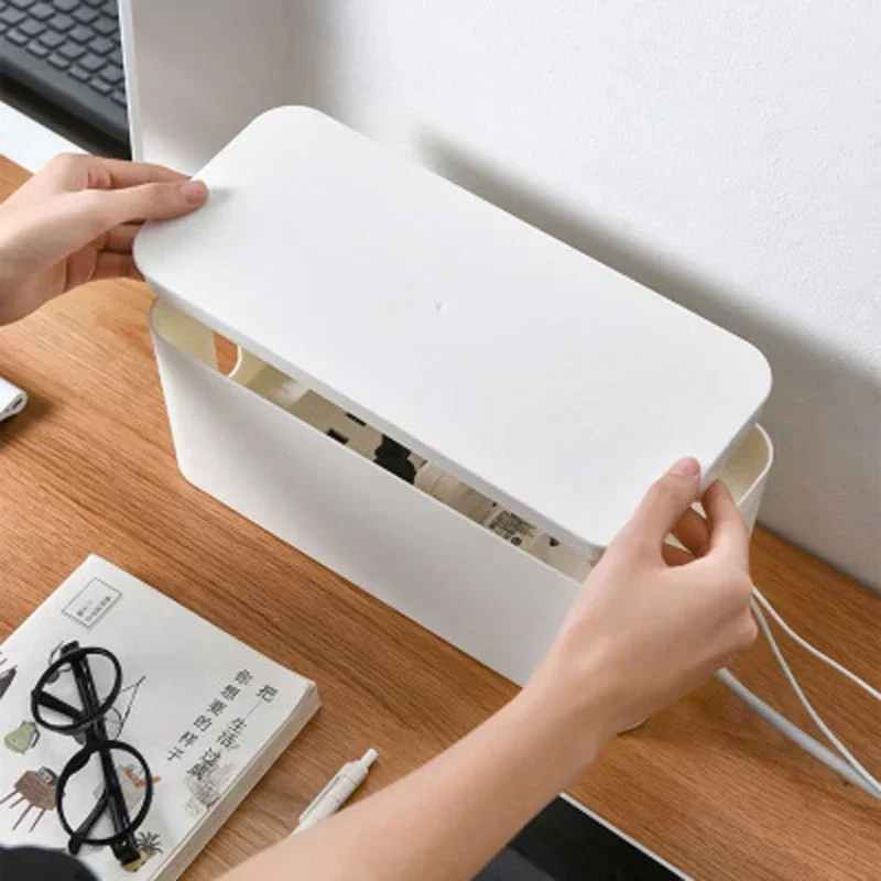 ケーブル収納ボックス デスクトップ電源タップ収納ボックス 防 - Power Tools Storage のレビューと価格