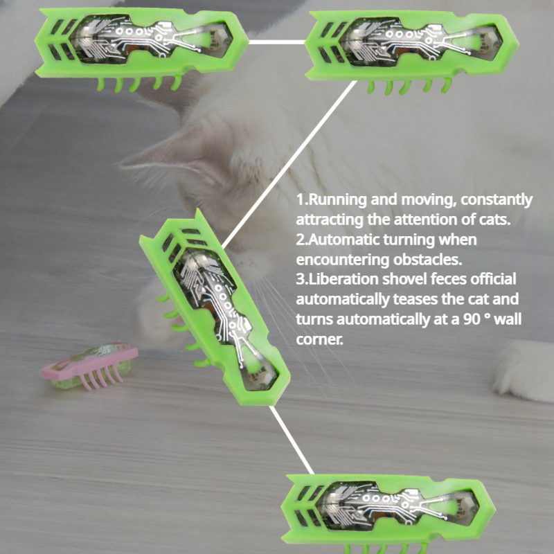 甘い電気猫のおもちゃ、ペットのインタラクション、昆虫、ペット - Power Tools Cat のレビューと価格