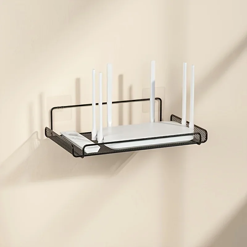ステンレス製ルーターシェルフ 穴あけ不要 WiFi 壁掛けル - Power Tools Holder のレビューと価格